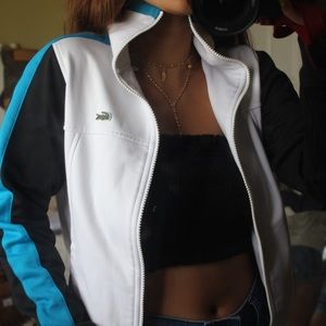 LACOSTE X ANDY RODDRICK athletic track jacket